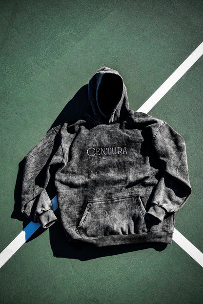 Charcoal Washed Oversized Hoodie